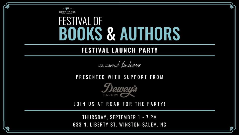 2022 Bookmarks Festival Launch Party EarlyGroove