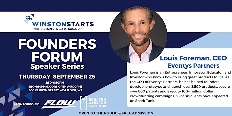 Founders Forum Louis Foreman