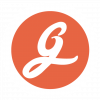 G logo orange